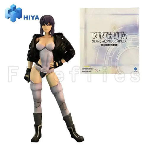 1/12 HIYA 6 Zoll Actionfigur Exquisite Super Series GHOST IN THE SHELL Stand Alone Complex Kusanagi Motoko