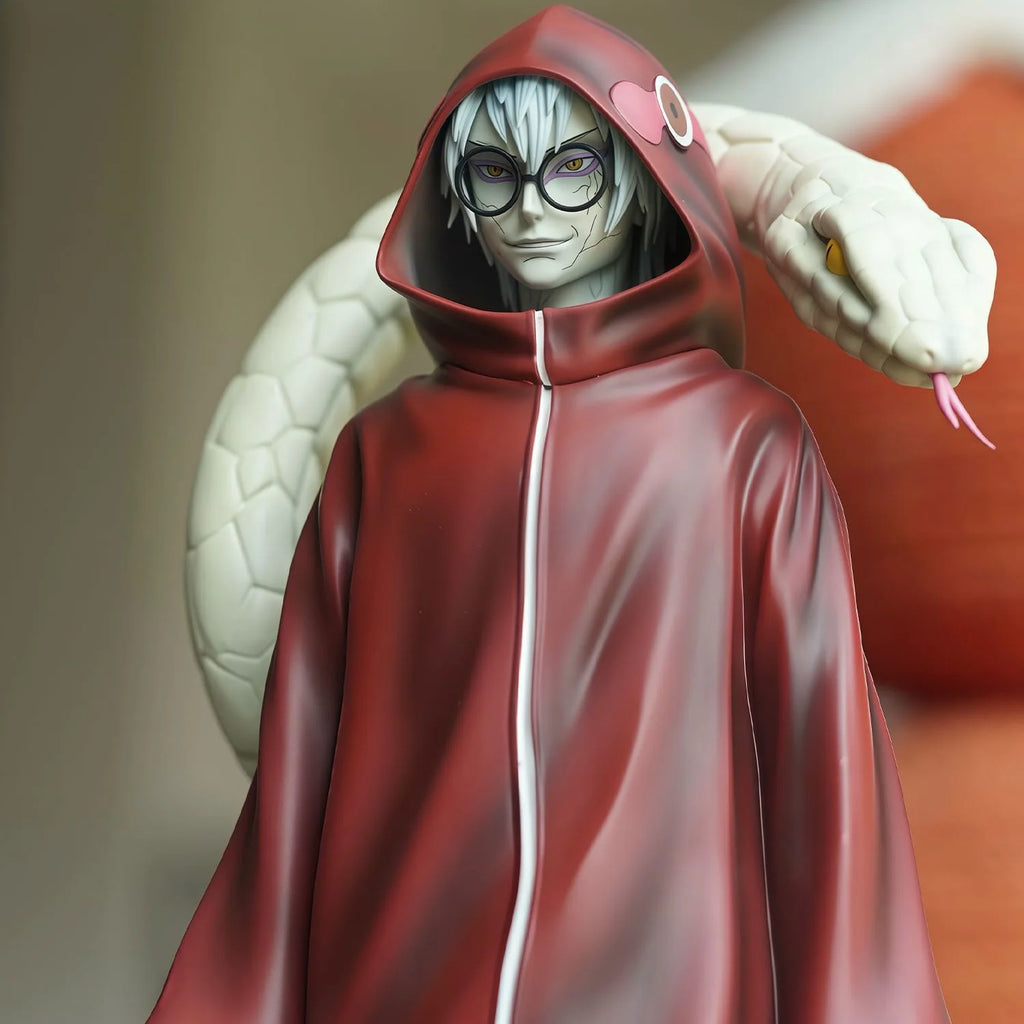 27cm/10.63in Anime NARUTO Figure Yakushi Kabuto Action Figures Pvc Statue Desktop Ornamen Collection Model Toys Gifts