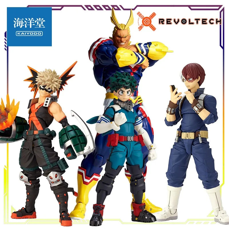 Kaiyodo Original Runner Technology My Hero College Series Green Valley Comes Out for A Long Time Anime Action Figure Model Toys