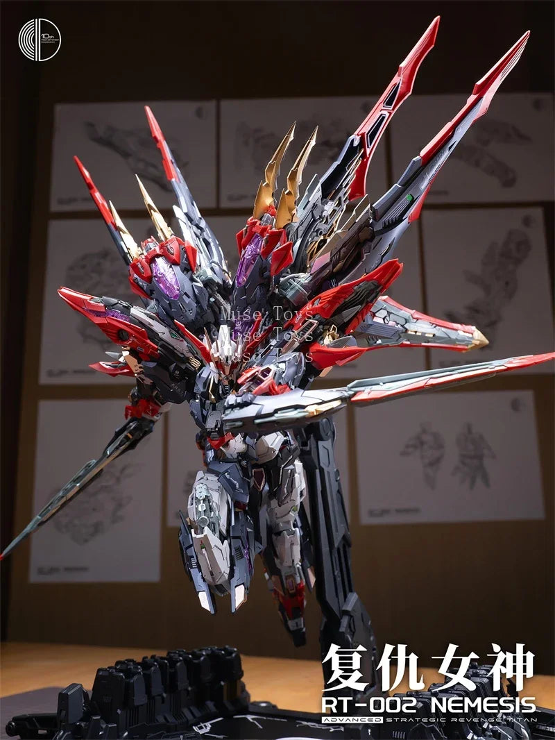 In stock Infinite Dimension Infinite Nova Nemesis 1/100 10th Anniversary Original Mecha Trendy Assembly Model Toy First Batch