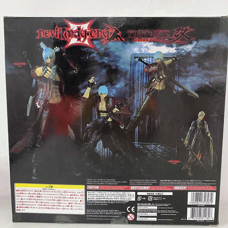 Play Arts Kai Devil May-Cry Dante Action Figure Model Toys Joint Movable Doll Birthday Gift For Friends