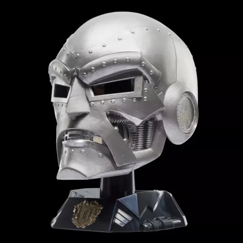 New Marvel Series Anime Figure Premium Roleplay Helmet 1:1 Scale Restore Doctor Doom Mask Collectible Gear Perfect Gift For Fans