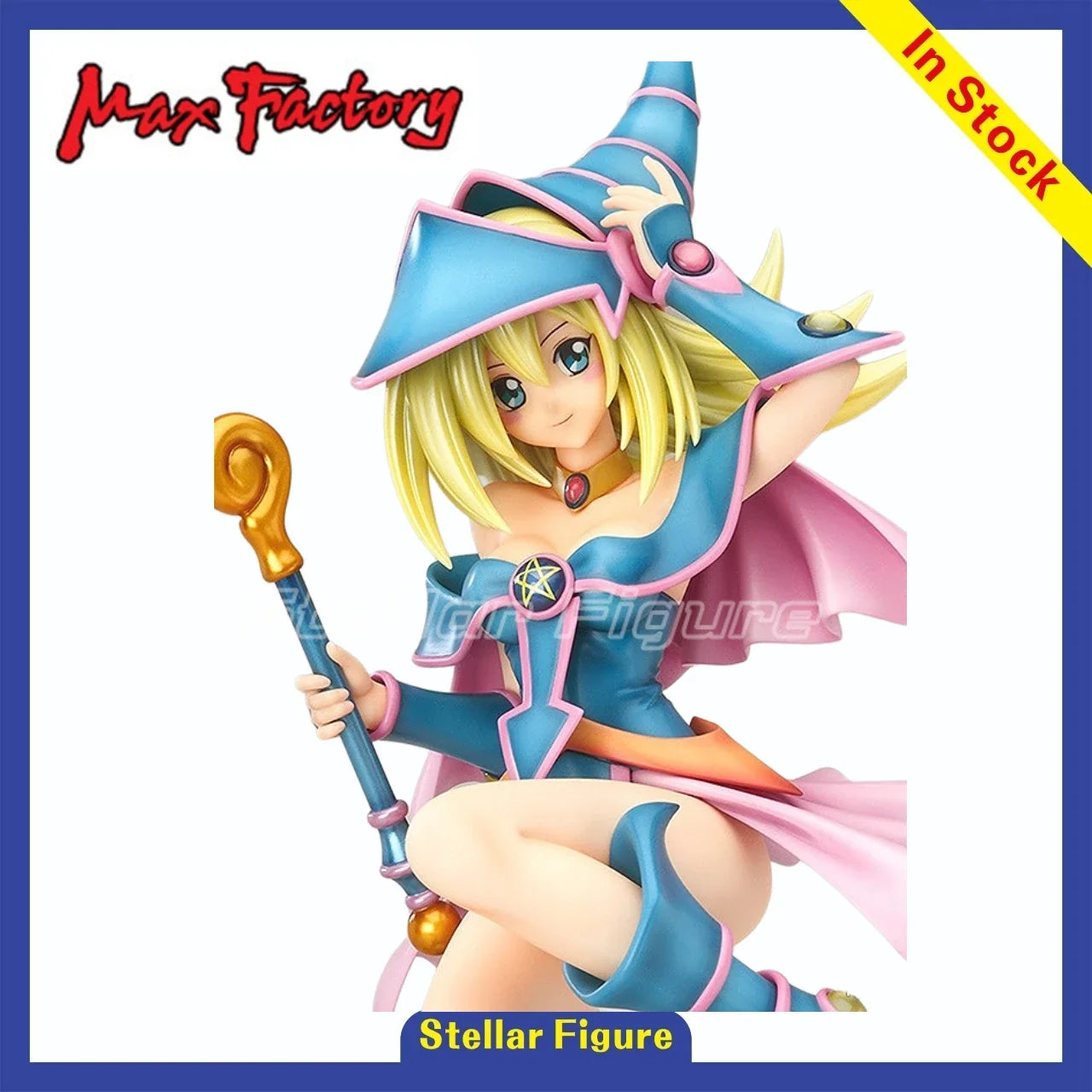 【SF】In Stock Max Factory GSC Yu-Gi-Oh Duel Monsters Dark Magician Girl 1/7 Scale Figure Original Collection Gift