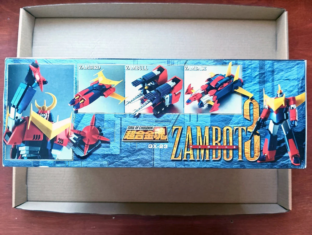 Soul OF Chogokin GX-23 ZAMBOT 3 Alloy Action Figure Toy Model 26cm