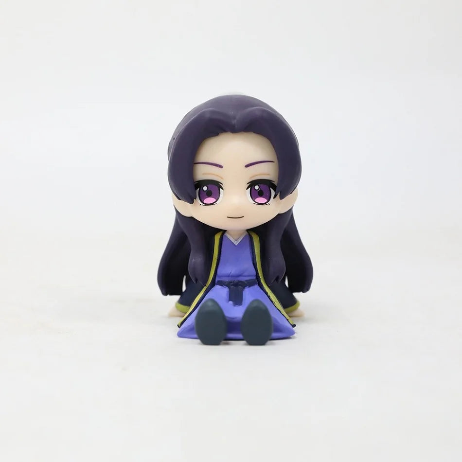 Q Version The Apothecary Diaries Maomao Jinshi Mini Figure Anime Periphery Kawaii Sitting Toys Desktop Car Ornaments Model Gifts