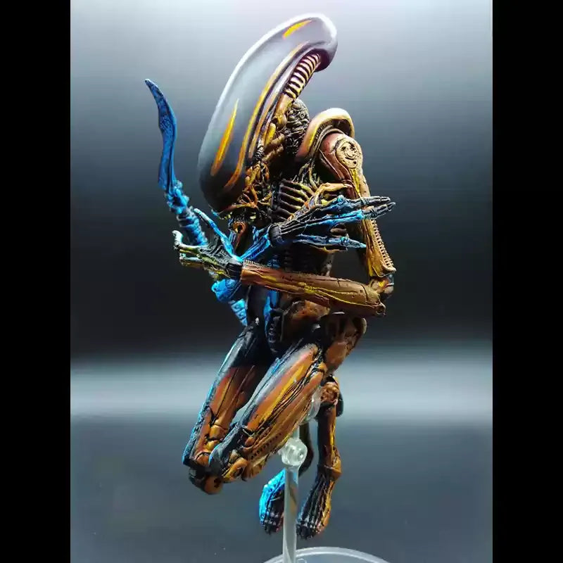 7-Inch Alien Vs. Predator: Xenomorph Dog & Predator Warrior - Covenant Edition Articulated Figure Set