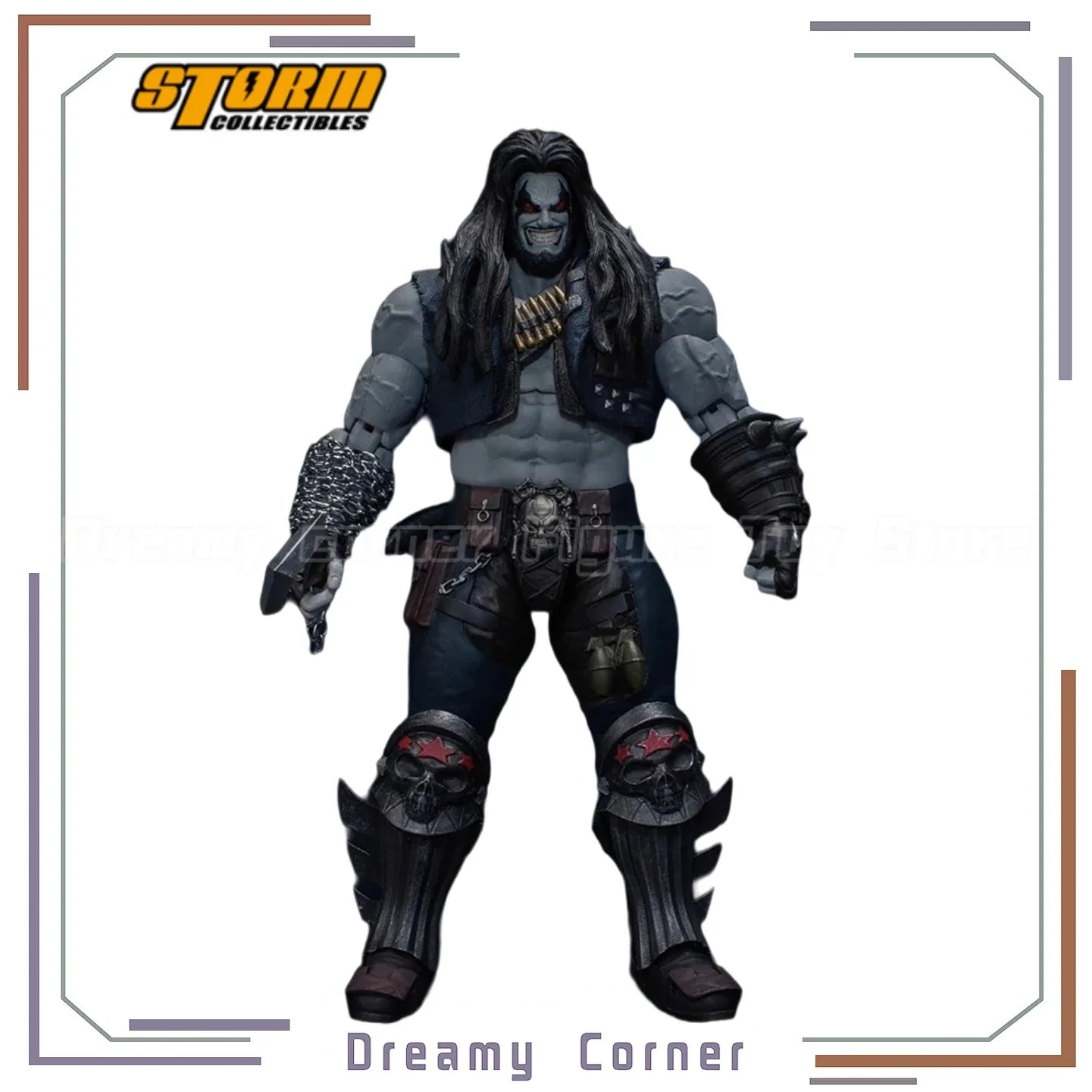 【Auf Lager】Original STORM COLLECTIBLES Injustice League Serie LOBO 1/12 Actionfigur Spielzeugmodell Geschenk