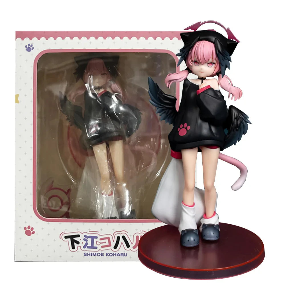 19CM Anime-Spiel Blue Archive Shimoe Koharu Figur 1/6 Pyjamas Ver. Stehendes Modell Spielzeug Geschenk Sammlung Actionfigur PVC Puppe