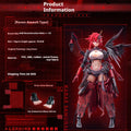 Animester Mecha Girl Action Figure Nuclear Gold Reconstruction Thunder Task Force Babella Articulated Joints Flexible PVC Body