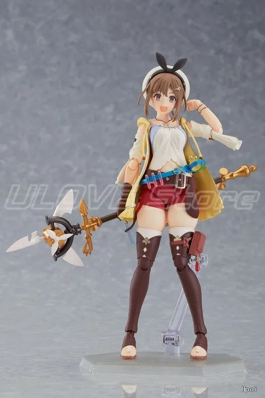 Original Max Factory Figma#535 Atelier Ryza: Ever Darkness & The Secret Hideout Reisalin Stout Action Figure Model Toys