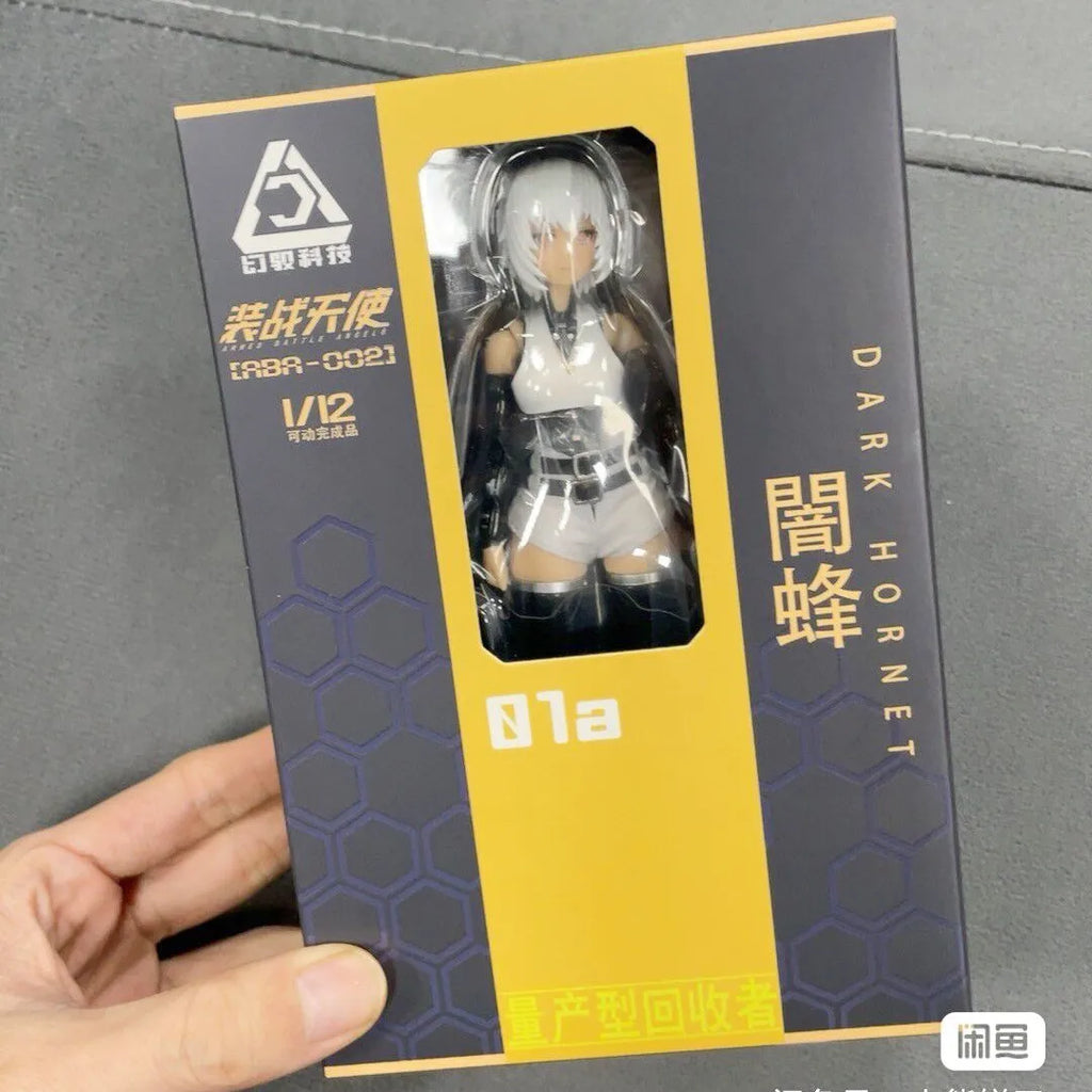 Original Dark Hornet Armed Battle Angel 1/12 Scale Aba-002 Collectible Figure Mobile Suit Girl Soldier Anime Figure Model Toy