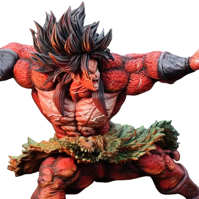 New 28cm  Anime Figures Dragon Ball Super Saiyan 4 Broli Figures Pvc Statue Collection Model Desk Decoratio Birthday Gifts Toys