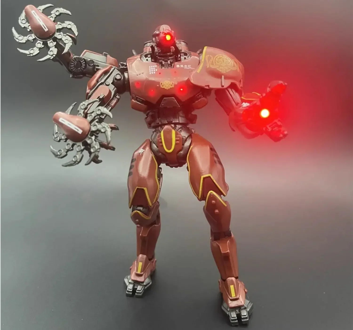 Pacific Rim Anime Figure Deluxe Light Edition Crimson Typhoon Light Action Figures Decoration Christmas Gift For Kids Toys