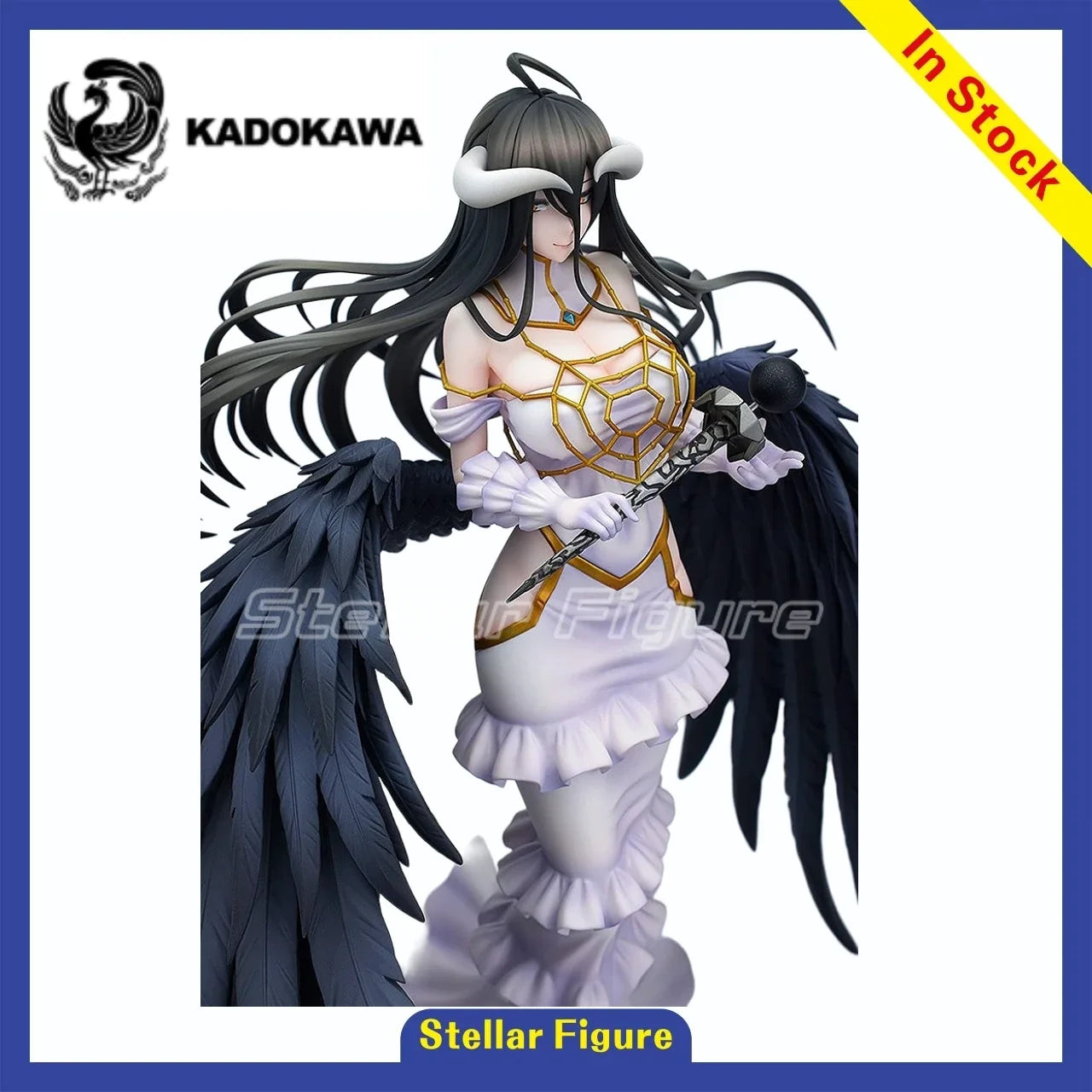 【SF】 in Stock KADOKAWA GSC KDcolle OVERLORD Albedo 1/8 Scale Figures Original Collection Gift