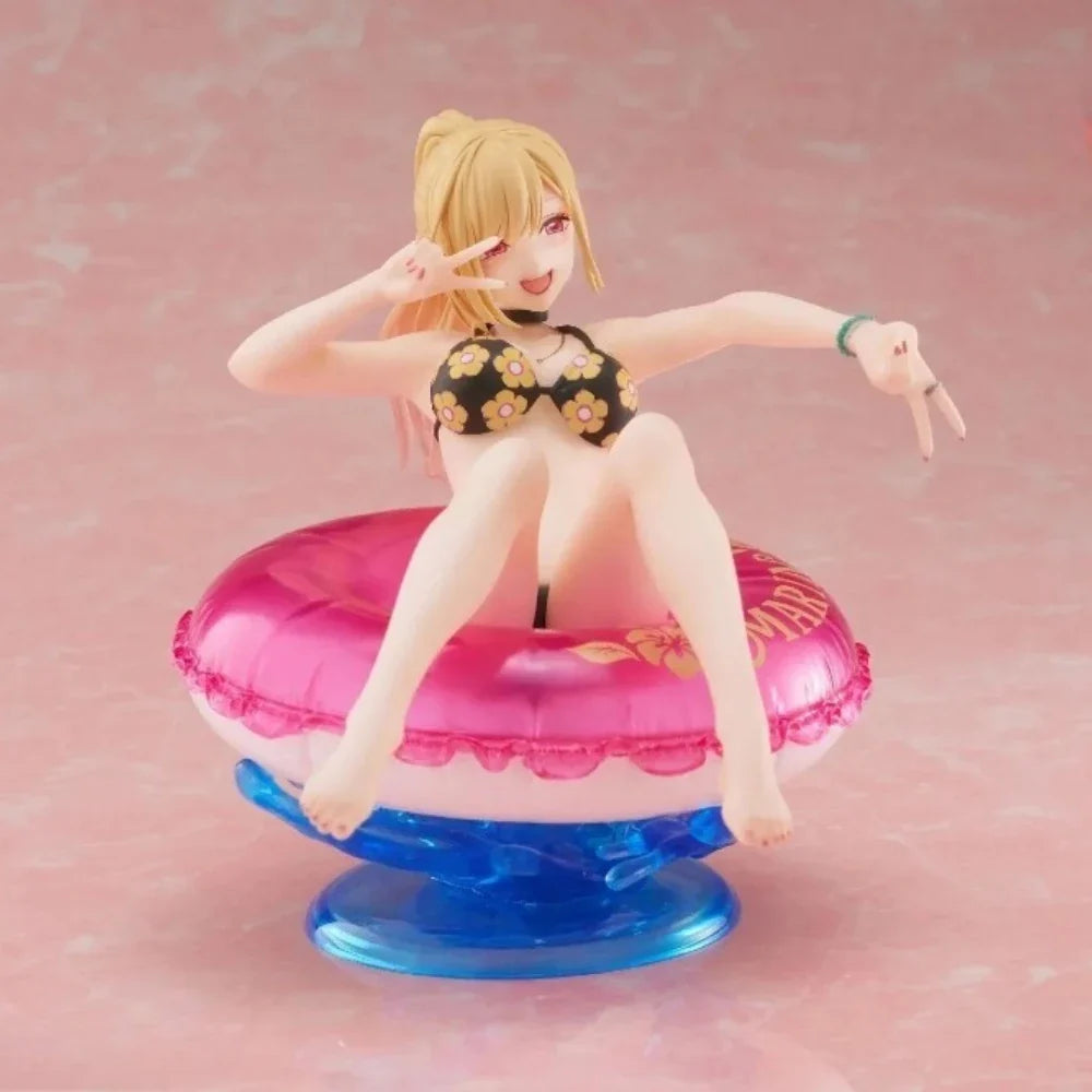 In Stock Taito Original Genuine Sono Bisque Doll Wa Koi O Suru Aqua Float Girls Kitagawa Marin 10cm Model Anime Girl Figures Toy