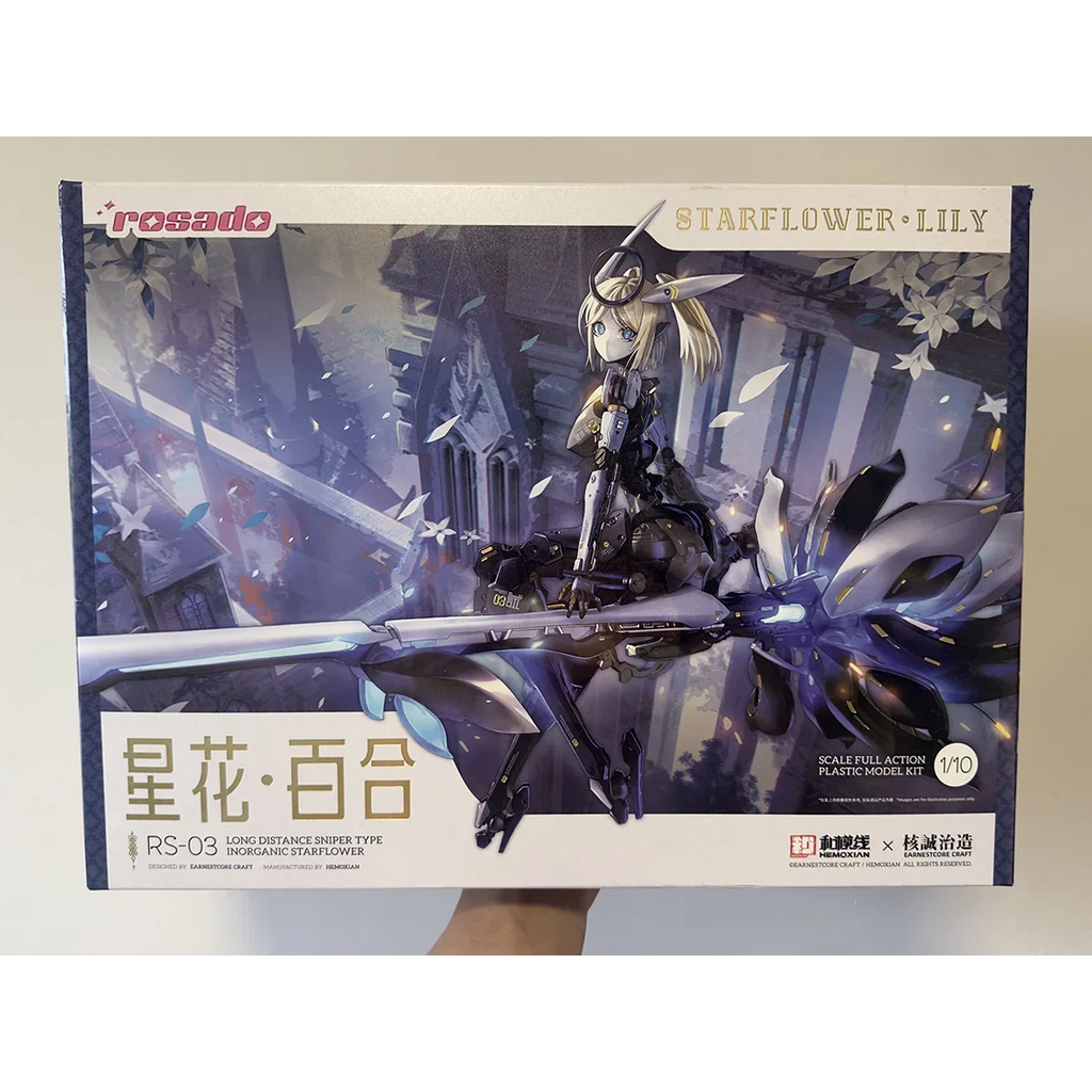 In Stock Original Genuine Hemoxian Model Kits STARFLOWER·LILY MK3 1/10 Plastic Assembly Action Model Suite Mecha Girl Toy Gift