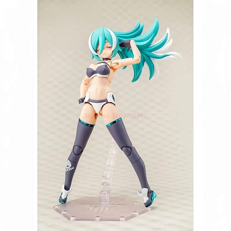 [In Stock] Genuine Anime Toy 06741 Goddess Device Armed Hime B2m Puni Mofu Mobile Doll Figure Cute Girl Model Toy