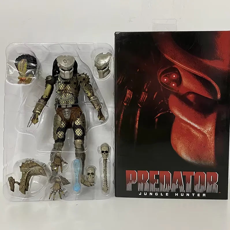 NECA Figure Jungle Hunter Predator Action Figure Alien Collectible Model Toys Joint Movable Doll New Year Present For Children