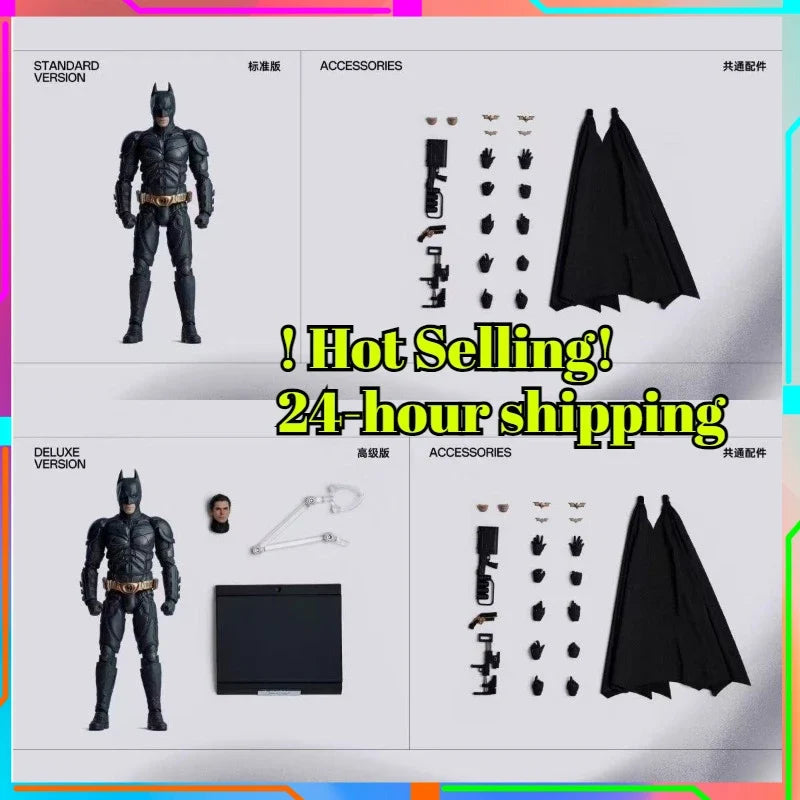 Original Inart 1/12 The Dark Knight Rises Batman Action Figure Hg M0001 Delux Standard Ver Anime Action Collection Figures Model