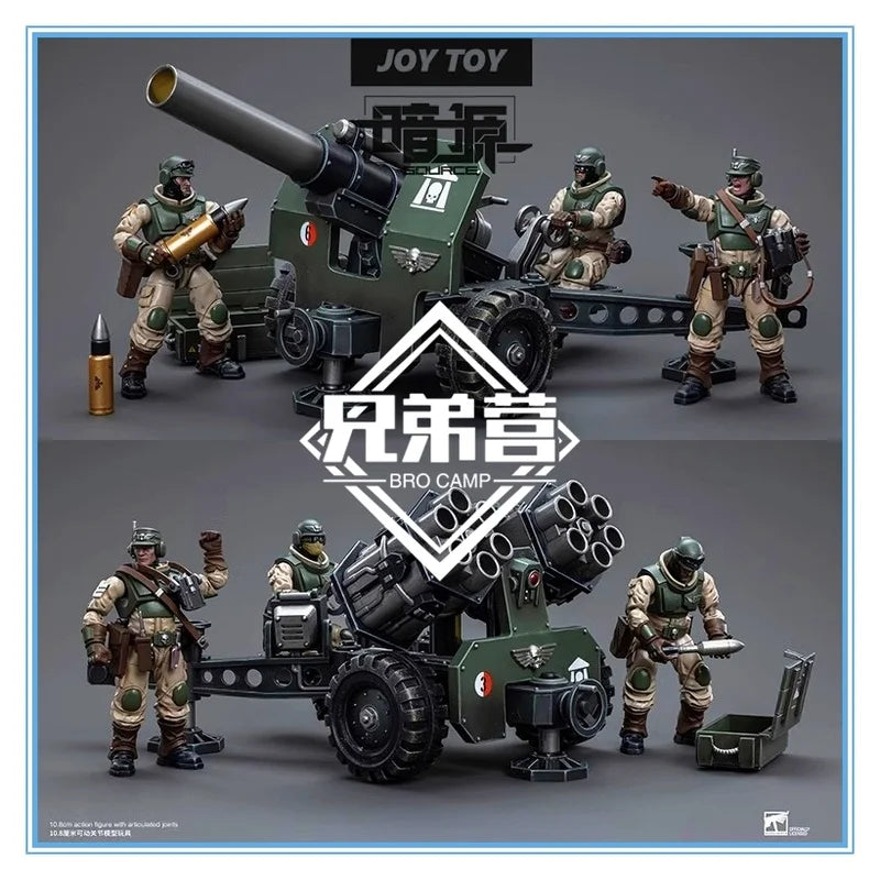 1/18 JOYTOY Action Figure 40K Astra Militarum Cadian Armoured Sentinel Anime Model Toy