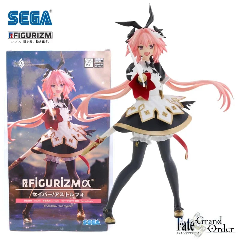 Original Genuine Sega Figurizm Fate/Grand Order Astolfo  Model Anime Figure Desktop Ornament Boys Toys Collection  Birthday Gift