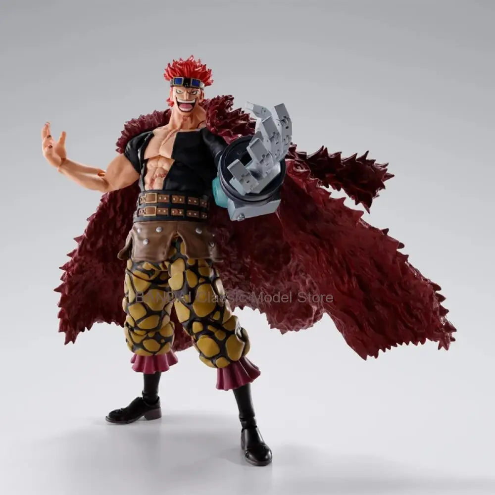 Bandai Original Genuine Figure One Piece Model Kit SHF Eustass.Kid The Raid on onigashima Collection Model Action Figure Toys