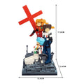 Moc Classic Japan Anime Robot Warrior Building Blocks Model Classic Figure Ayanami Rei Ikari Shinji Bricks Assemble Toys Gifts