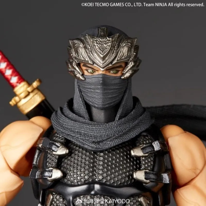 In Stock Original KAIYODO Ninja Gaiden Amazing Yamaguchi Revoltech NR052 Ryu Hayabusa 6 Inch Action Figure