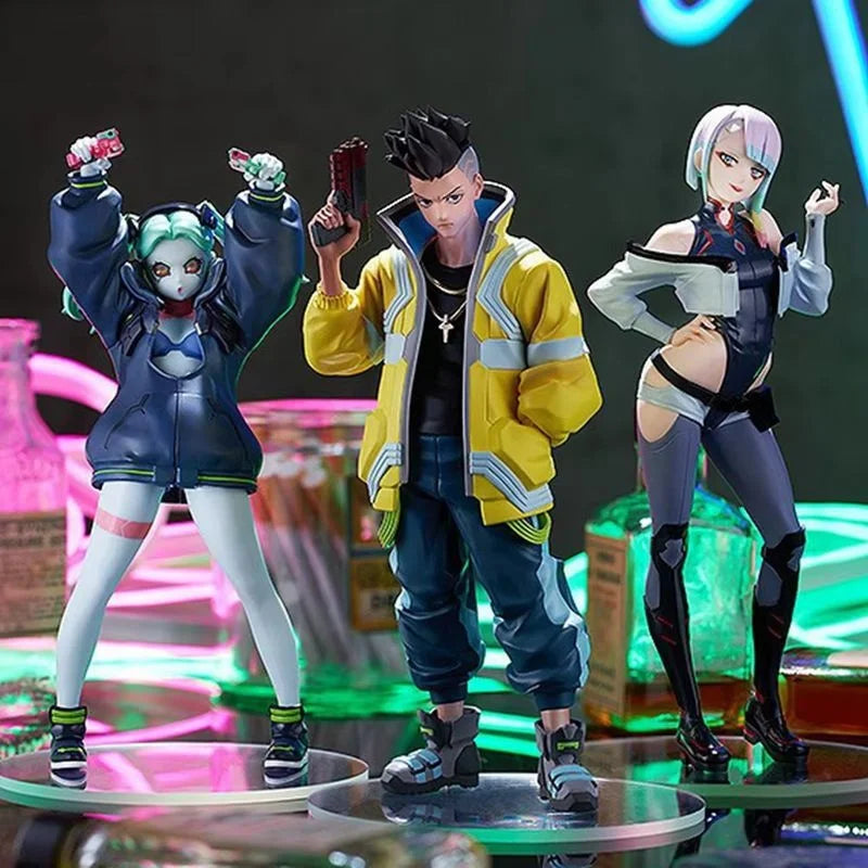 Cyberpunk Edgerunners Rebecca Standing Model High Detail Clear Toy Gift Cool Action Figure Collectible Toys & Hobbies