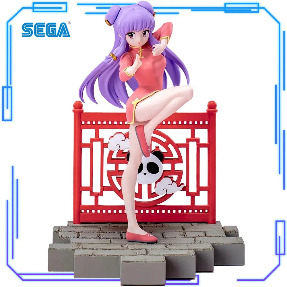 In Stock SEGA Original Genuine TV Anime Ranma 1/2 2024 New Luminasta Shampoo 18cm Collections Model Toy Figures Birthday Gift