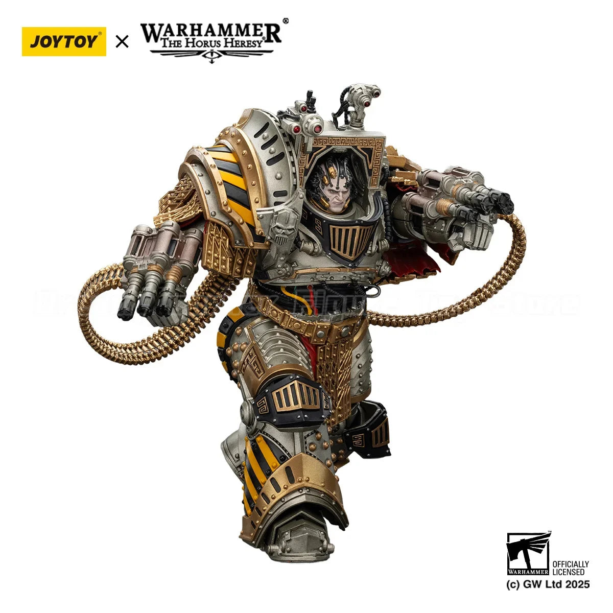 【In Stock】JOYTOY Warhammer 40K Iron Warriors Perturabo Primarch of The LVth Legion 1/18 Action Figure Ornaments