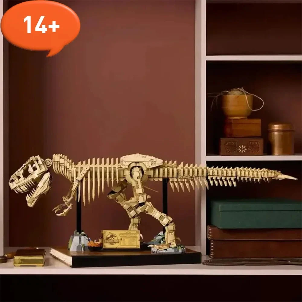Creative 76968 Park Dinosaur World  T-Rex Fossils Tyrannosaurus Rex Bricks Sets Boy  Children Christmas Gifts