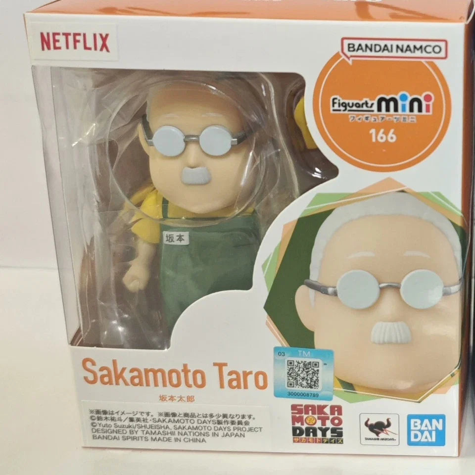 Bandai Officially Licensed SAKAMOTO DAYS Figuarts mini Taro Sakamoto Shin Asakura  Action & Toy Figures Model Genuine Boxed