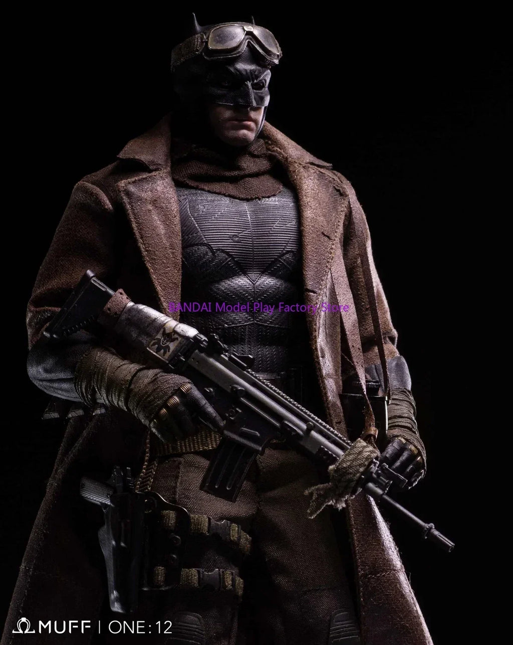 In Stock Muff Toys MF07 1/12 Male Super Hero Bat Boy Kryptonite Searcher Rich Master Bruce Full Set Fit 6in Action Figures Body