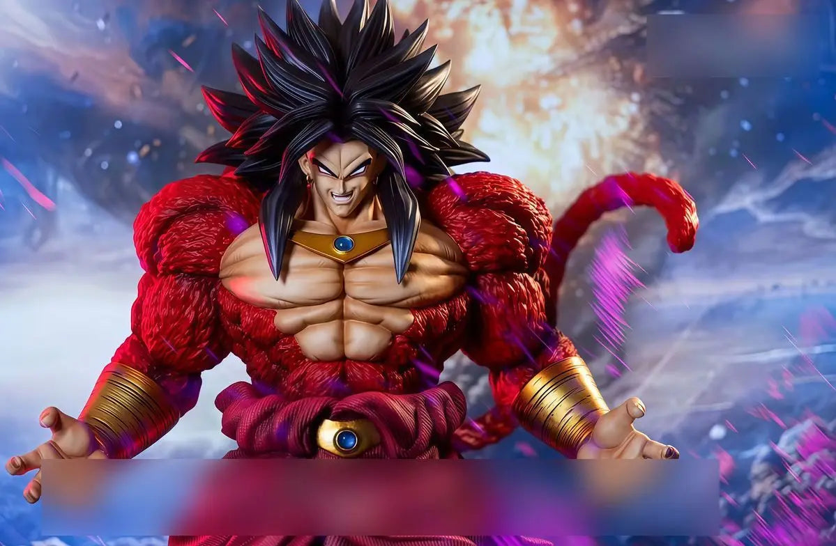 30cm Dragon Ball Broli Anime Figure Super Saiyan 4 Broly Figures Statue Collection Model Desk Decoration Christmas Gifts Toys