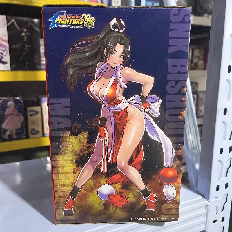 In Stock Original Kotobukiya BISHOUJO STATUE THE KING OF FIGHTERS '98 -DREAM MATCH NEVER ENDS- Shiranui Mai Toys