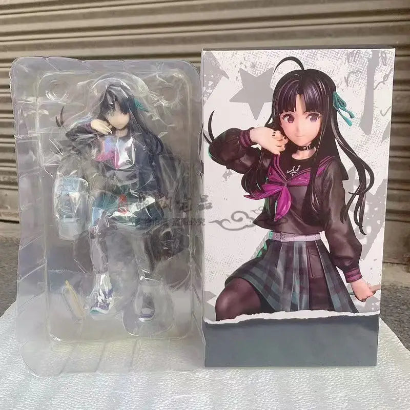 23CM Girls Band Cry Figurine Anime Kotobukiya Subaru Awa Figure Pretty Girl Model PVC Adult Collection Toys Decoration Gifts