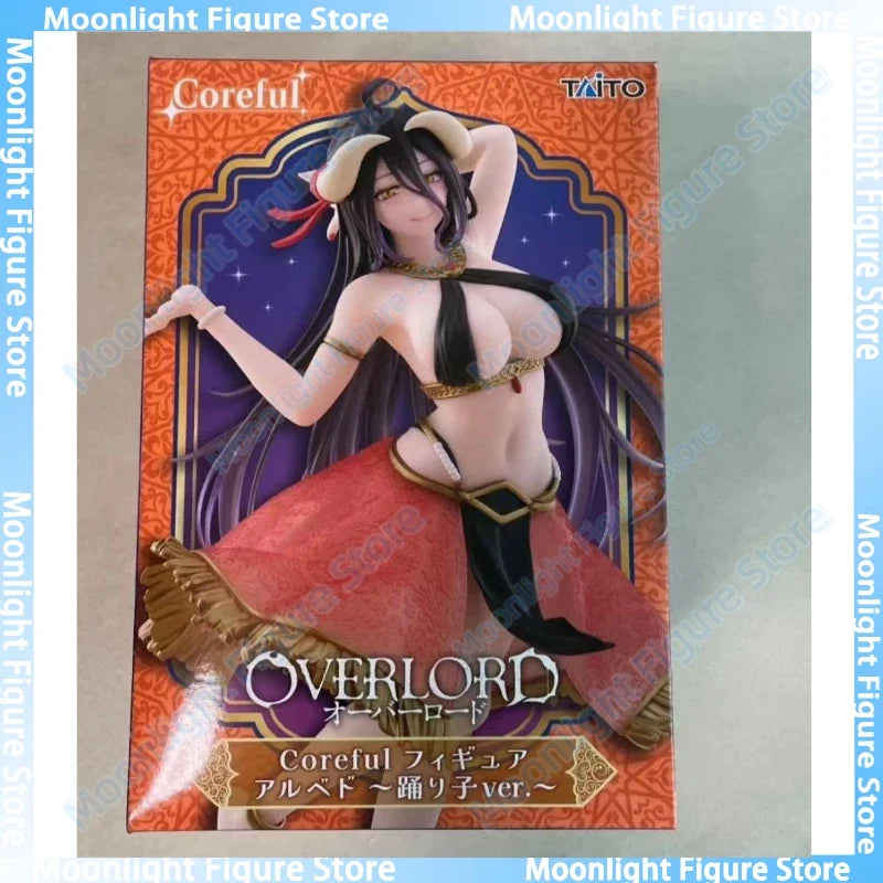 In Stock TAITO Coreful Overlord Albedo Dancer Desktop Cute Doll Anime Action Figure Toy Gift Model Collection