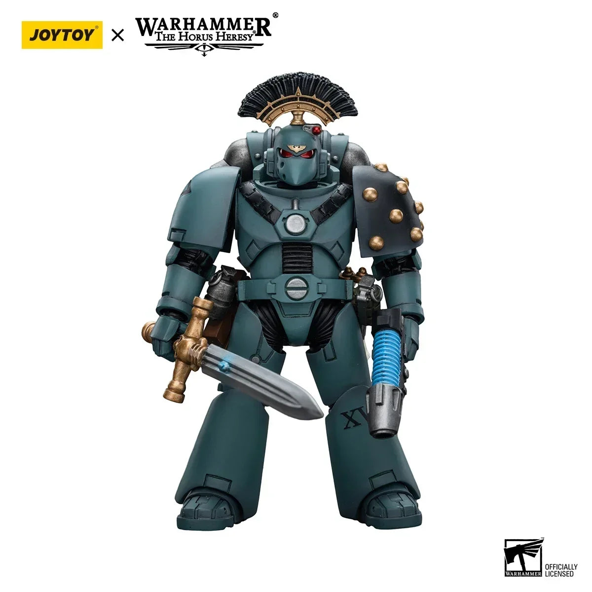 JOYTOY Warhammer 40k 1/18 Action Figures Anime 12cm Sons of Horus MKVI Tactical Squad Collection Model Toys Garage Kit In Stock