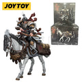 1/18 JOYTOY Action Figure Dark Source JiangHu Northern Hanland Empire White Feather Snowfield Archery Cavalry Horse