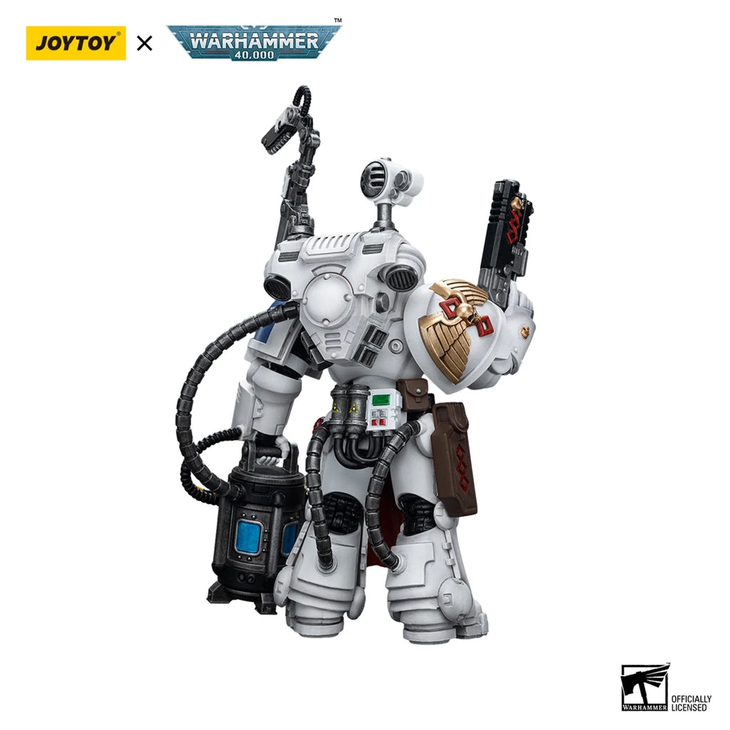 JOYTOY Warhammer 40000 1/18 Action Figures 13.6cm Uitramarines Apothecary Biologis JT7219