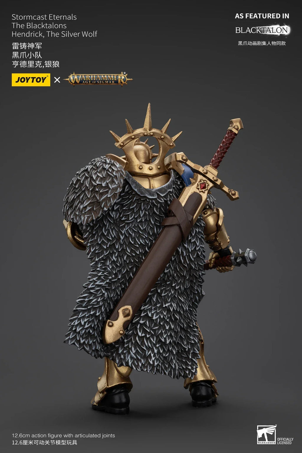 【In stock】 JOYTOY Warhammer 40K Stormcast Eternals The Blacktalons AGE OF SIGMAR Model 1/18 Action Figure Toy