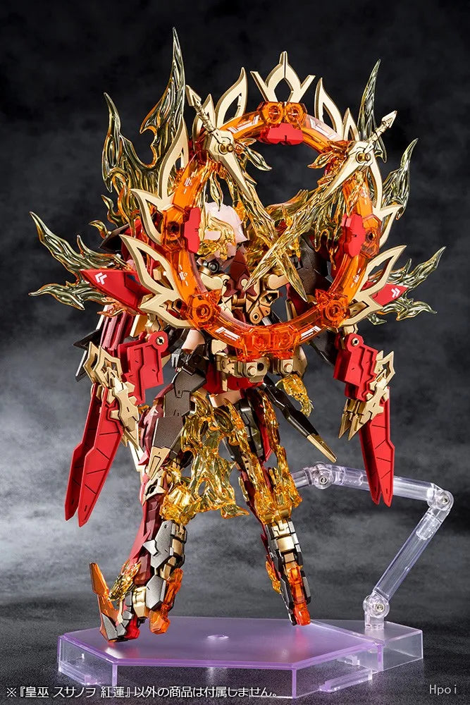 Original in Stock KOTOBUKIYA Megami Device Royal Witch Susanoko Honglian 1/1 Figures Model Toys Gifts Collection Ornaments