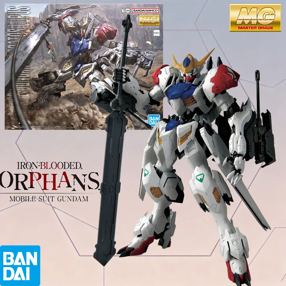 Authentic In Stock Bandai MG Mobile Suit Gundam: Iron-Blooded Orphans Gundam Barbatos Lupus & Gundam Vidar Collectible Model toy