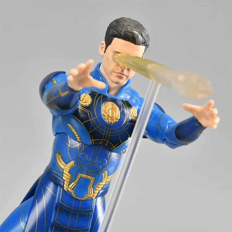 Bandai Original Genuine Eternals Model Kit Anime Figures SHF Ikaris Action Figure Collection Model for Kids Toys Christmas Gifts