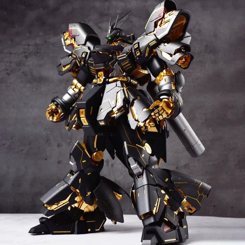 DABAN MG 1/100 Modell MSN-04 SAZABI Ver. KA Black Special Coating Plating Mobile Suit Kinderspielzeug Montagemodell