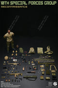 Easy&Simple ES26063 1/6 Scale Men Soldier 10th Land Special Group Reconnaissance Force Full Set 12-inch Action Figure Toys