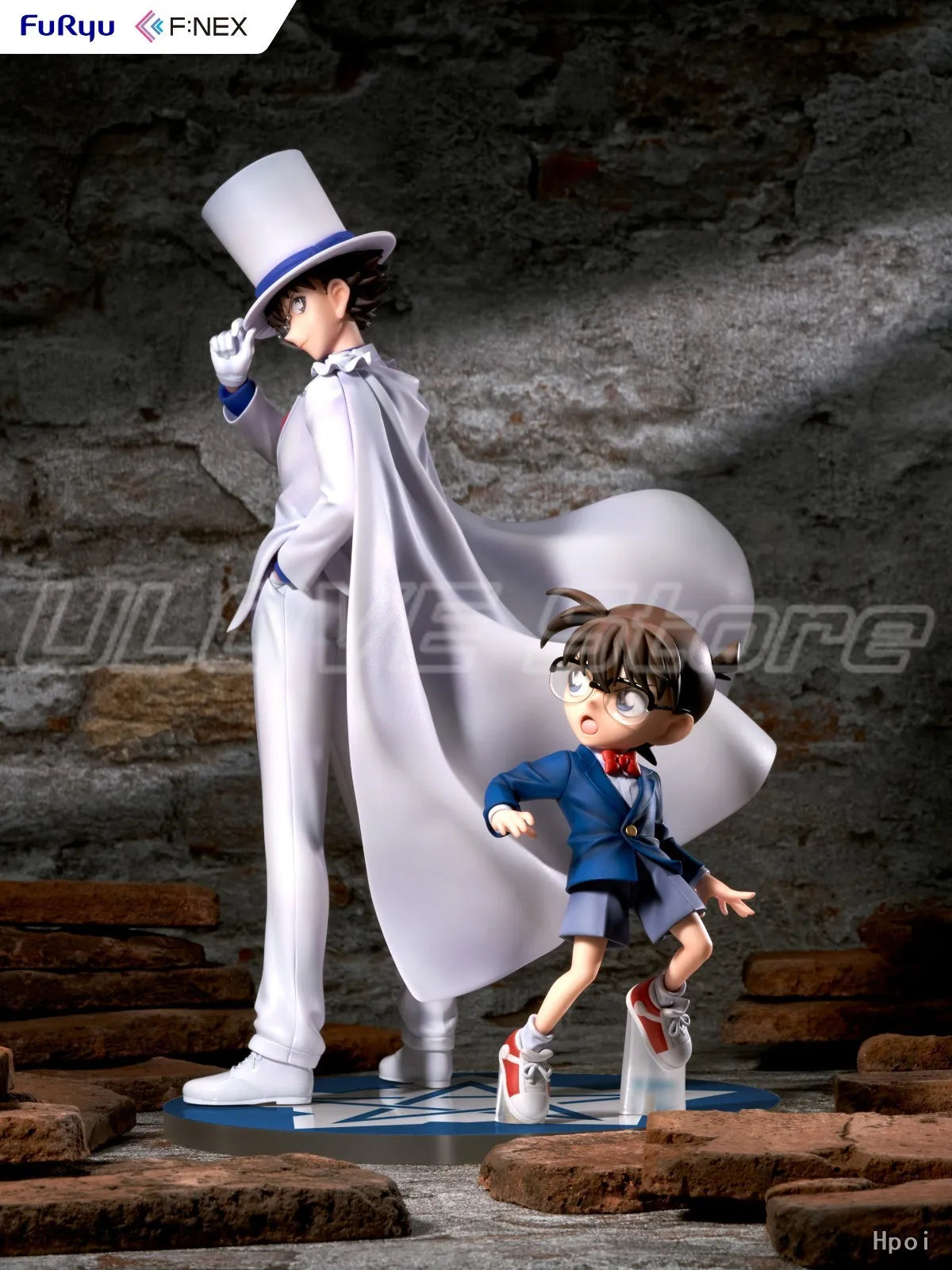 In Stock Original F:NEX DETECTIVE CONAN Kaitou Kid Conan Edogawa 1/7 Animation Figure Model Collection Gift Ornaments