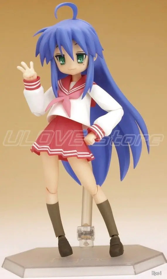 Original Max Factory Figma #EX-008 Lucky Star Izumi Konata Anime Figure Model