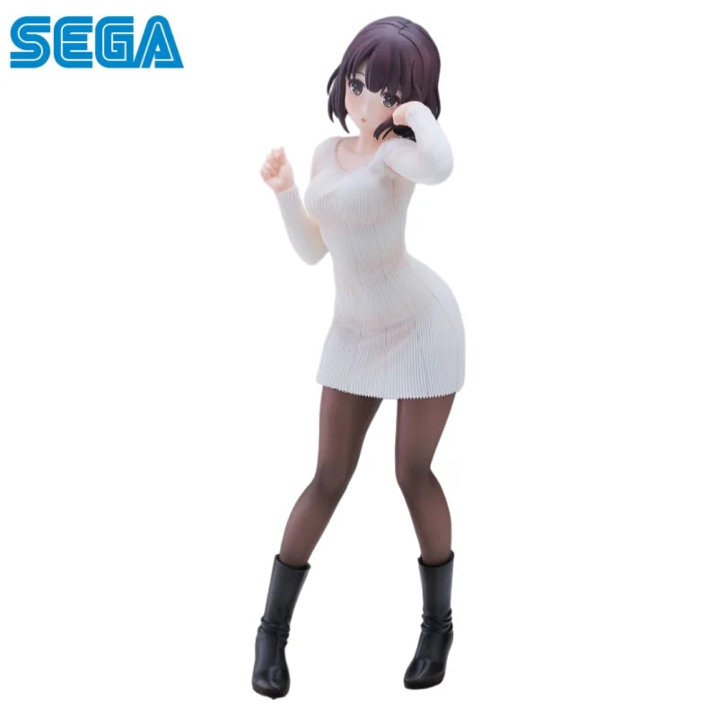 In Stock Sega Original How To Raise A Boring Girlfriend Kato Megumi Action Figure Model Doll Brand New Boxed Toys Model Garage